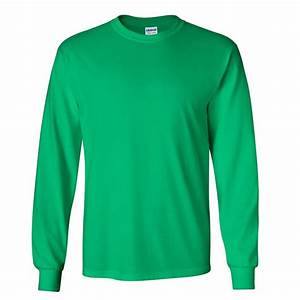 Gildan Mens Plain Crew Neck Ultra Cotton Long Sleeve T Shirt Ebay