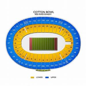 7 Photos Cotton Bowl Seating Chart For Texas Ou Game And Description