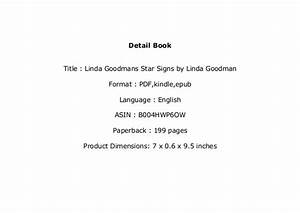 E Book Download Goodmans Star Signs By Goodman 39 Full
