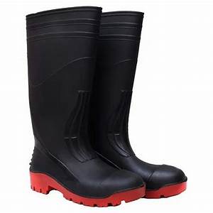Unisex Knee Length Safety Gumboot For Construction Size 8 At Rs 400