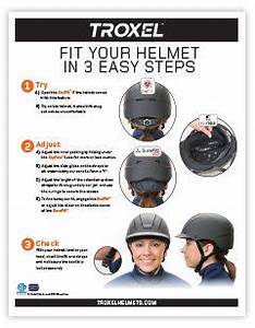How To Measure Equestrian Helmet Size Troxel Helmets