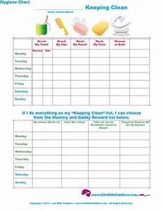 Life With Toddlers Free Printable Hygiene Chart For Toddlers And