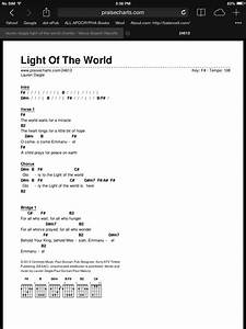 Light Of The World Chords Light Of The World Daigle Learn To