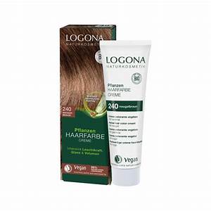 Logona Herbal Hair Colour Cream In 240 Nougat Brown 150ml