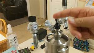 Force Carbonating 1 Gallon Homebrew Batch With A Mini Keg Youtube