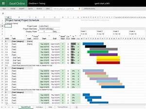 Gantt Chart Template Pro For Excel