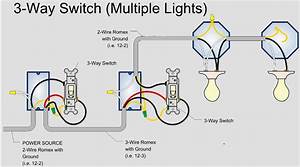 3 Way Switch Wiring Diagram With 3 Lights