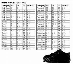 Children 39 S Shoe Size Guide Chart Shoe Size Chart Kids Baby Shoe