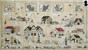 Spring From Guermani Cross Stitch Charts Cross Stitch Charts