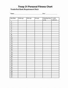 Exercise Charts Free Printable Printable Templates
