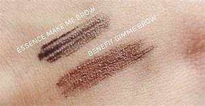Dupe Diary The Essence Make Me Brow Vs The Benefit Gimme Brow