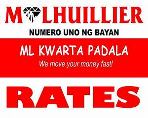 M Lhuillier Ml Kwarta Padala Rates 2024