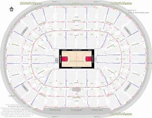 Chicago United Center Seating Layout Chicago Bulls Nba Basketball