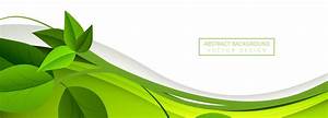 Abstract Green Leaves Wave Banner Background 694616 Vector Art At Vecteezy