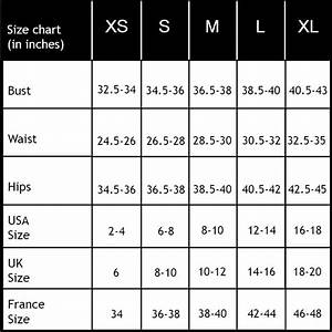 Women 39 S Clothing Size Height Weight Chart