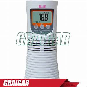 Az8760 Digital Dry Hygrometer Greenhouse Temperature And Humidity