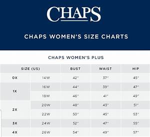 Chap 39 S Clothing Size Chart Women 39 S Plus Sizes Plus Size Women