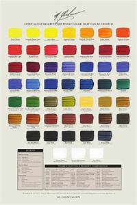 M Graham Oil Paint Color Chart Free Download Gambr Co