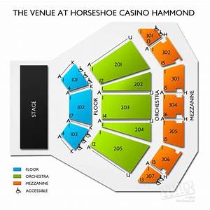 The Venue At Horseshoe Casino Hammond Seating Chart Vivid Seats