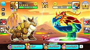Dragon City Double Terra Dragon New League Battle 2023 Max Level