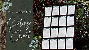 Wedding Seating Chart Diy Wood Cardstock Cricut Wedding Sign