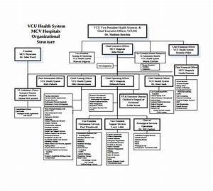 Sample Hospital Organizational Chart 10 Documents In Pdf