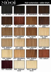 Hair Color Chart With Names
