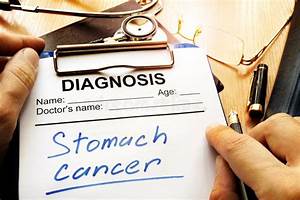 Stomach Cancer Diagnosis On A Diagnostic Form Stock Image Image Of