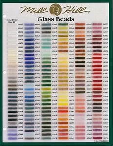 Puntadas Y Más Mill Hill Glass Bead Color Chart