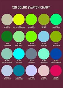 120 Color Swatch Chart In Pdf Illustrator Download Template Net