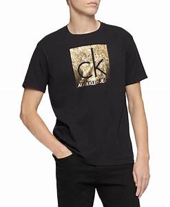 Calvin Klein Jeans Men 39 S Quilted Institutional Logo T Shirt Black L
