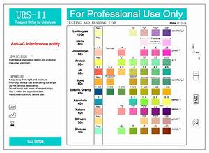 Urs 11 High Accurate 11 Parameters Urine Reagent Test Strips