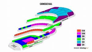 New York Carnegie Hall Stern Auditorium Perelman Stage Seating Chart