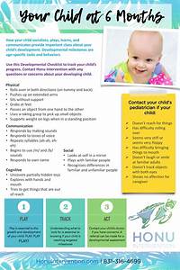 Your Child At 6 Months Developmental Milestones Checklist Your Chi