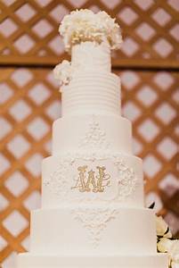 Inside Weddings Wedding Inside Ivory Wedding Cake Cake