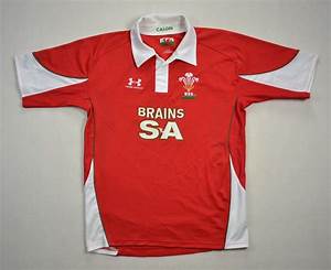 Wales Rugby Under Armour Shirt M Rugby 92 Rugby Union 92 Wales Classic