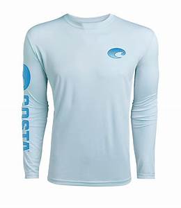 Costa Tech Core Long Sleeve Performance Rashguard Crew Shirt Dillard 39 S