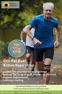 Shop Cho Pat Dual Action Knee Straps Knee Supports Quad Muscles