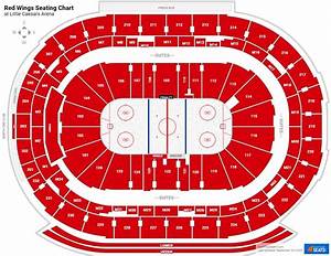 Little Caesars Arena Seating Charts Rateyourseats Com