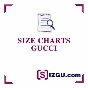 Gucci Size Charts Sizgu Com