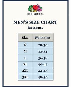 Fruit Of The Loom Thermal Size Chart Logos