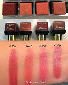 Color Me Loud Guerlain Lipsticks Swatches Of All The Shades