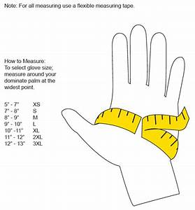 Glove Size Chart Clothing Fitting Hints Tips Tutorials Pinterest
