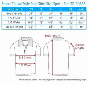 Polo T Shirt Size Chart Polo T Shirt Size Guide Mens Polo T Shirt