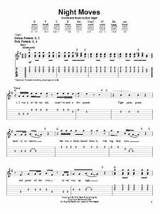 Night Moves Sheet Music Direct