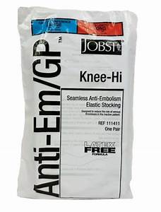 Jobst Anti Em Gp Knee Hi Seamless Anti Embolism Elastic Large