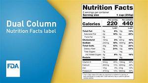 Changes To The Nutrition Facts Label And Serving Sizes Wic Works