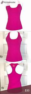 Zaggora Tank Pink Medium Workout Fitness Yoga Clothes Design