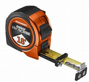 An Orange And Black Tape Measure Is Shown