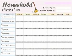 Printable Chore Charts For Adults Get Your Hands On Amazing Free